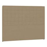 Cabeceira Casal Palermo P04 140 Cm Suede Bege Tca 941 - Amarena Móveis