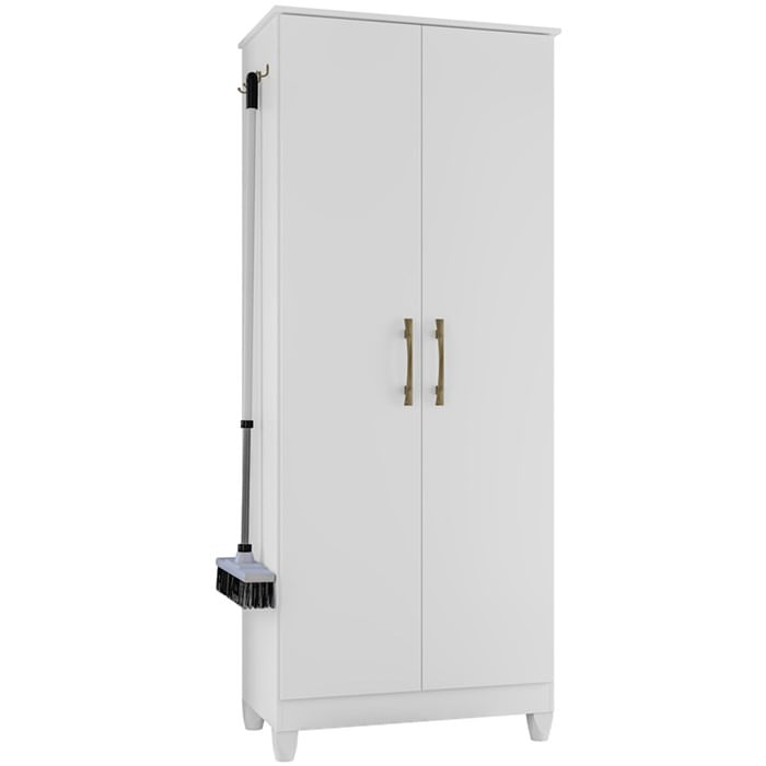 Armario Multiuso Com 2 Portas 9954 Branco Moval