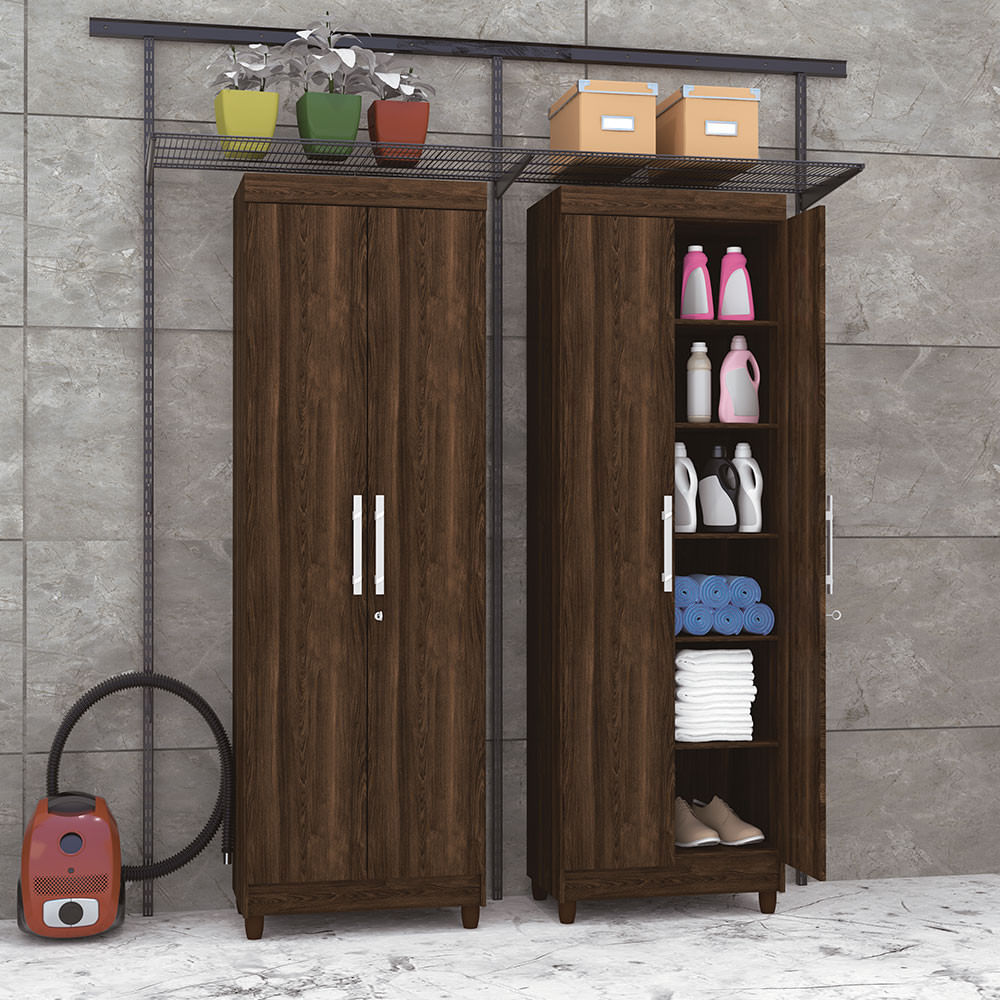 Multiuso Line 2 Portas 5 Prateleiras Vila Rica