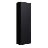 Armário Multiuso Xangai 2 Pt Preto