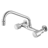 Misturador para Cozinha de Parede 3003 C 40 Meber Metais Cromado