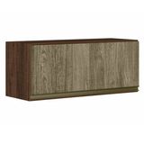 Armario Aereo Basculante 1 Porta 70cm Mdf Kali Premium 12206x1 Amendoa Carvalho Rust Nicioli