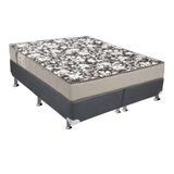 Colchão Ortobom Physical Ultra Resi+Cama Box Queen 158x198
