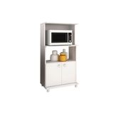 Balcão de Cozinha Tecno Mobili BL-3301 Cor Branco