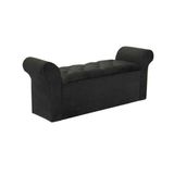 Calçadeira Casal Recamier Simbal Miami Casal Cinza