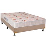 Colchão Orthoflex Espuma D33 Matera+Cama Box Casal 138x188