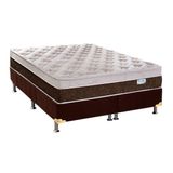 Colchão Plumatex Ensacadas Personalle+Cama Box Queen 158x198