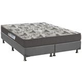 Conjunto Box-Colchão Ortobom D33 ISO 100+Cama Casal 128