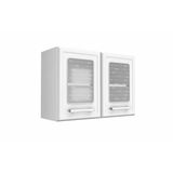 Armário Bertolini Aéreo Gourmet 4030 Aço 80cm Branco