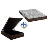 Conjunto-Colchão Ortobom D45 Fort Tech+ Cama Baú Casal 138