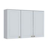 Armário Aéreo de Cozinha Henn Americana 120cm Branco