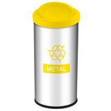 Lixeira Seletiva Brinox 3100/204 Metal 40,5 L