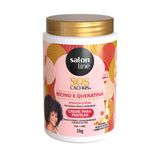 Creme Para Pentear Salon Line Sos Rícino E Queratina 1kg