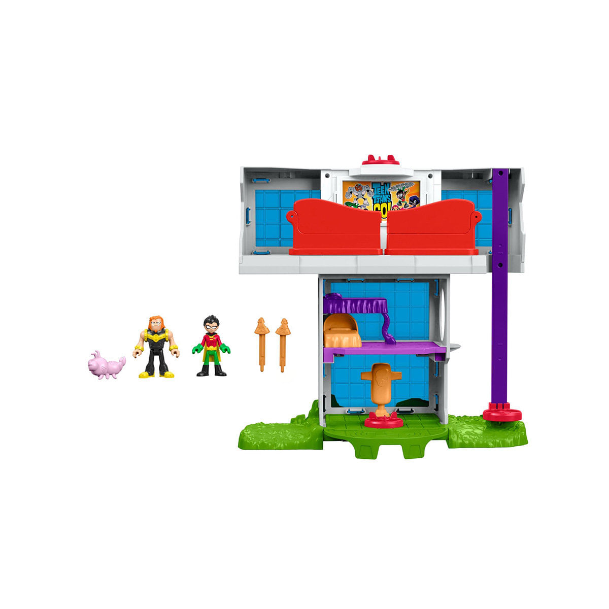 Imaginext torre jovens titans online