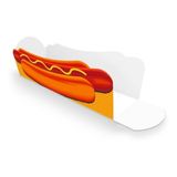 Embalagem Para Cachorro Quente Hotdog 19Cm - Vermelho 300Un