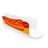 Embalagem Para Cachorro Quente Hotdog 19Cm - Vermelho 100U