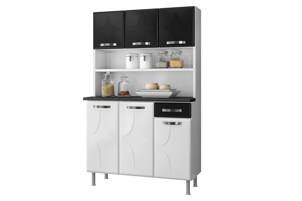 Conjunto de Panelas Versat Cook Black 3 Peças em Oferta