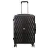 Mala de Viagem 64cm Policarbonato com Rodinhas Carrefour Preta OD140386