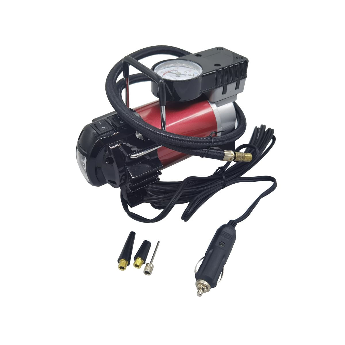 Compressor de Ar 12 V Preto Carrefour Menor preço em Compressor de Ar 12 V Preto Carrefour