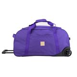 Bolsa de Viagem Com Rodas Roxo Carrefour