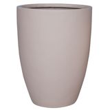 Vaso Redondo Polietileno Carrefour 21x20 cm Bege