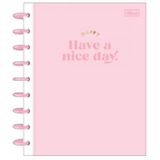 Caderno Inteligente Univ 1m Cd Happy Rosa 80fl 2023 Tilibra