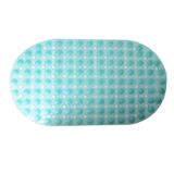 Tapete de Banho Oval Azul Carrefour