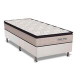 Cama Box Solteiro Colchao Molas Orthoflex Masterpocket Ensacadas Memory Hp Base Crc Courano White 88x188