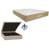 Conjunto Baú-Colchão Probel D45 ProDormir+Cama Casal 138