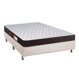 Conjunto Box-Colchão Castor D28 Sleep+Cama Casal 138x188