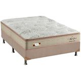 Cama Box Casal Colchao Molas Pelmex Masterpocket Ensacadas Night Bambu Base Crc Suede Clean 138x188