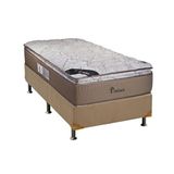 Cama Box Solteiro Colchao Molas Masterpocket Ensacadas Luckspuma Platinum New Base Crc Suede Clean 88x188