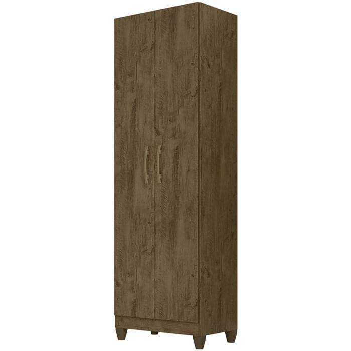 Armario Multiuso 2 Portas 9023 Castanho Wood Moval