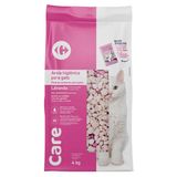 Areia Higiénica Lavanda Carrefour 4Kg