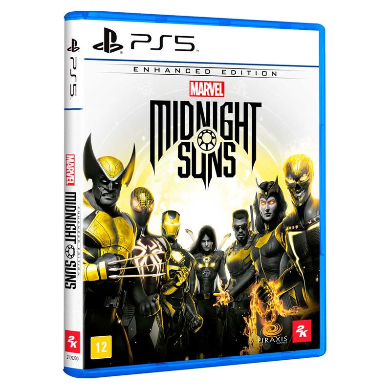 Jogo Marvels Midnight Suns: Enhanced Edition - Playstation 5 - 2k Games