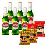 KIT JOGO 5 - Amendoim + Cerveja Stella Artois