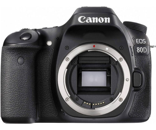 Câmera Digital Canon Corpo Preto 24.2mp - Eos 80d