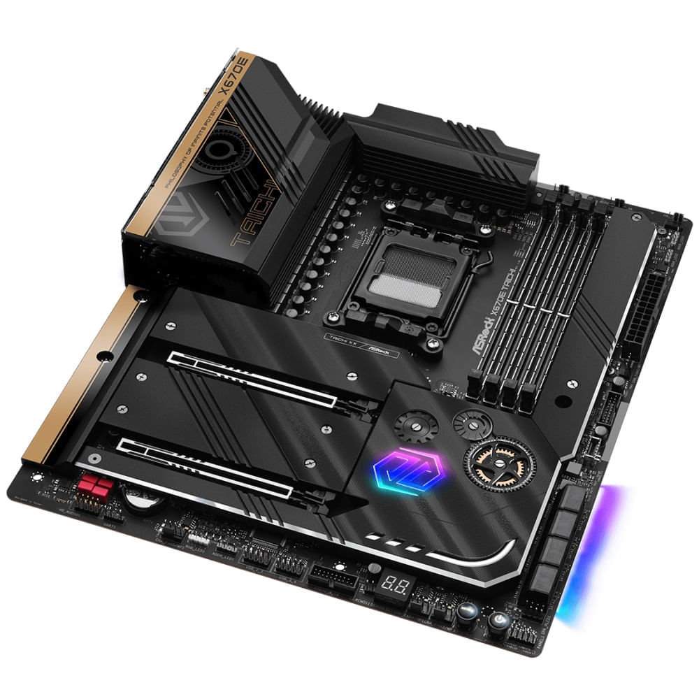 Placa Mãe Am5 - Asrock X670e Taichi (atx)