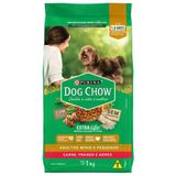 Ração Seca Nestlé Purina Dog Chow Extra Life Carne, Frango E Arroz Cães Adultos Raças Minis E Pequenas - 1 Kg