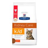 Ração Seca Hill&#39;s Prescription Diet K/d Cuidado Renal Para Gatos Adultos - 3,8 Kg