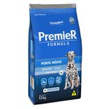 Ração Premier Pet Formula Frango Cães Adultos Raças Médias - 15 Kg