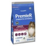 Ração Premier Pet Ambientes Internos Cães Sênior - 2,5 Kg