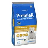 Ração Premier Pet Ambientes Internos Cães Filhotes Frango E Salmão - 7,5 Kg