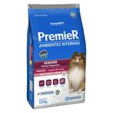 Ração Premier Pet Ambientes Internos Cães Sênior - 12 Kg