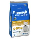 Ração Premier Pet Ambientes Internos Cães Filhotes Frango E Salmão - 12 Kg