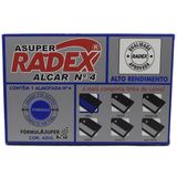 Almofada para Carimbo n°4 com Tinta Azul 1 UN Radex