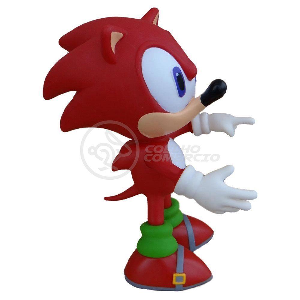 Boneco Sonic Red Vermelho Grande Super Size 23cm - Sonic - Carrefour