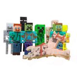 Kit 10 Boneco Minecraft My Home