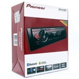 Rádio Automotivo Pioneer Mvh-S218bt USB Auxiliar Frontal Bluetooth Rds Entrada para Controle Das Funções No Volante