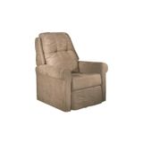 Poltronas De Amamentacao Reclinavel Mh1216 Slim Two Way Suede Bege Herval